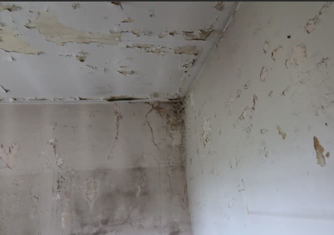 Fissures dans un batiment