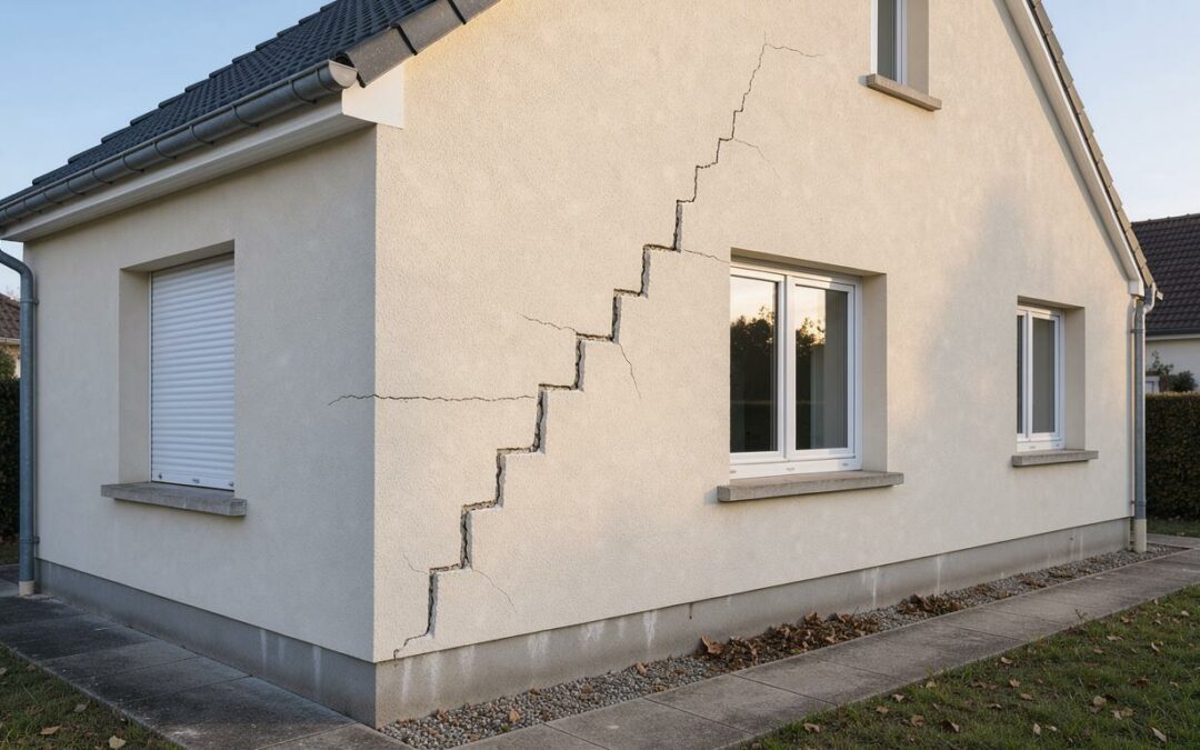 Fissure sur une maison liée à la sécheresse en Ile de France : que faire ?